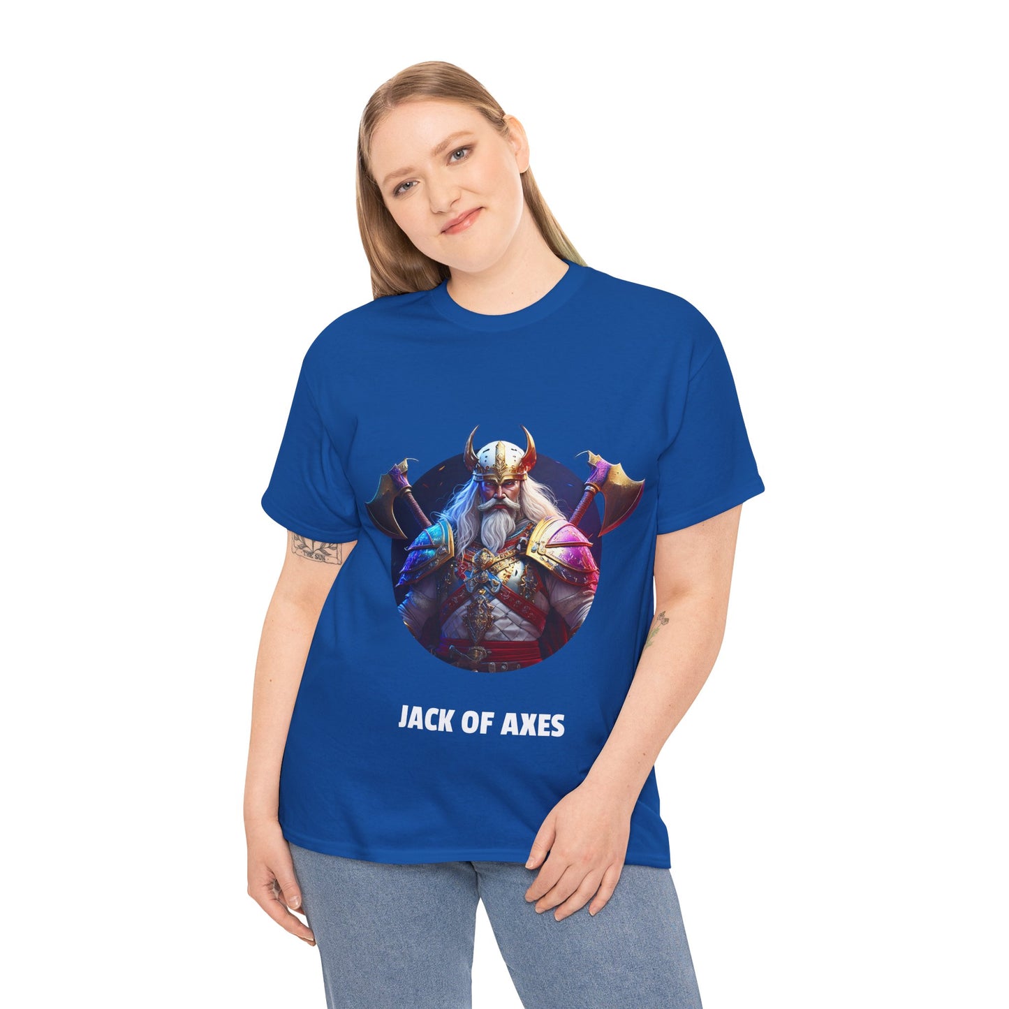 Jack Of Axes - Unisex Heavy Cotton Tee (UK)