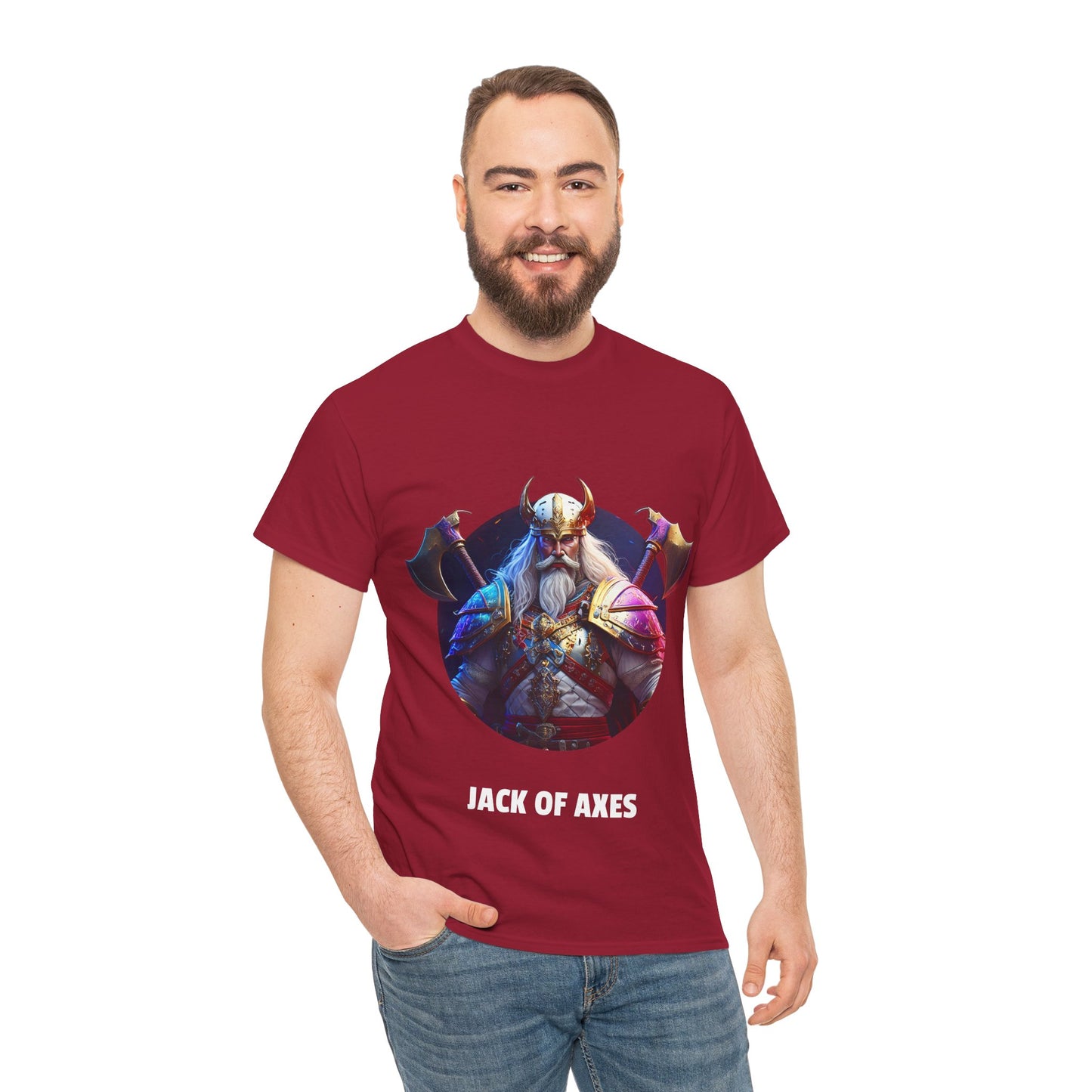 Jack Of Axes - Unisex Heavy Cotton Tee (UK)
