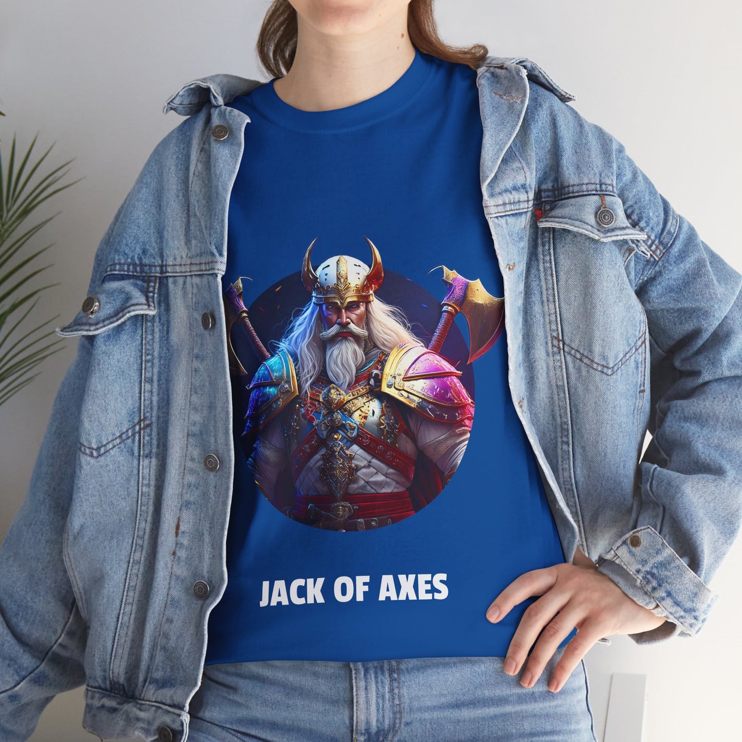 Jack Of Axes - Unisex Heavy Cotton Tee (UK)