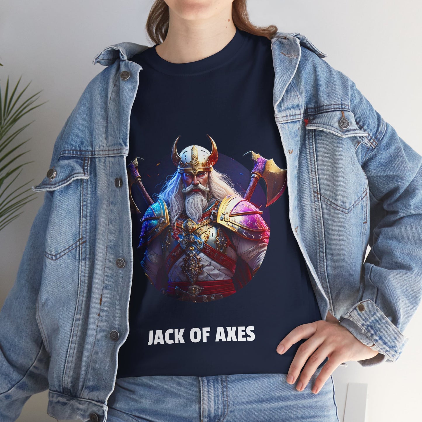 Jack Of Axes - Unisex Heavy Cotton Tee (UK)