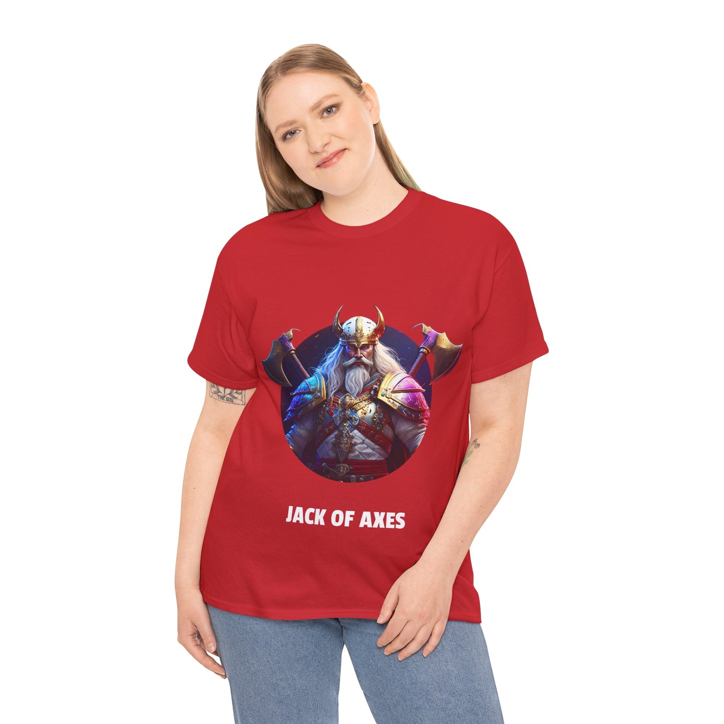 Jack Of Axes - Unisex Heavy Cotton Tee (UK)