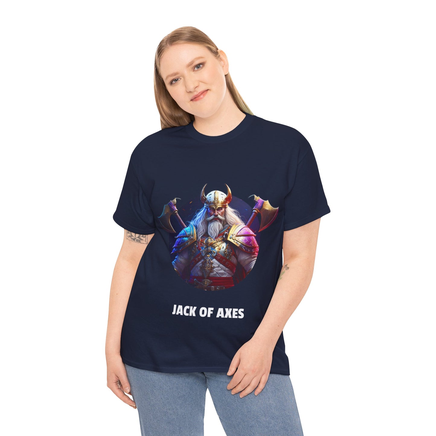 Jack Of Axes - Unisex Heavy Cotton Tee (UK)