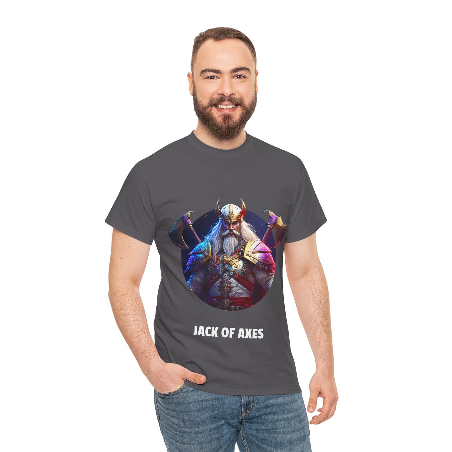 Jack Of Axes - Unisex Heavy Cotton Tee (UK)