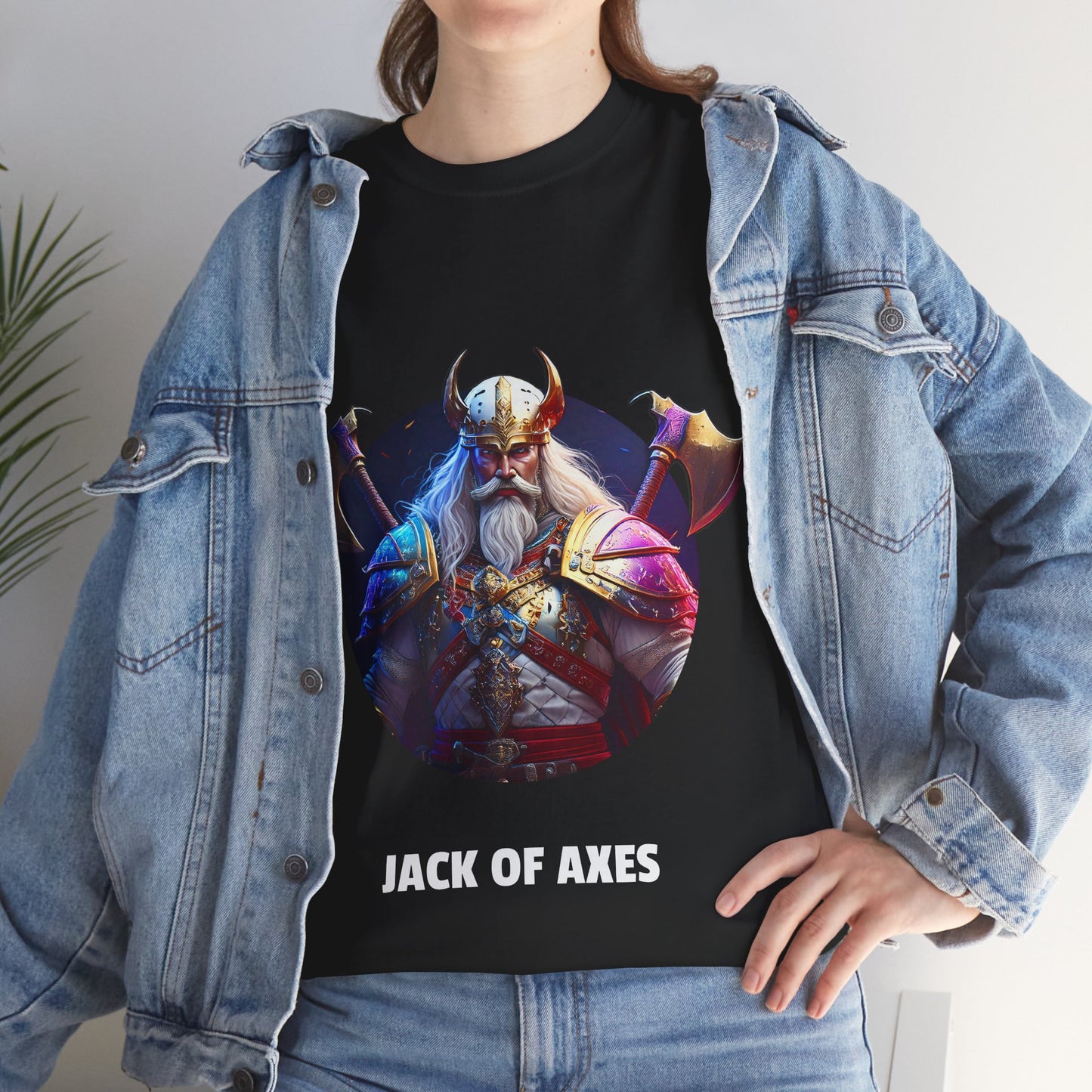 Jack Of Axes - Unisex Heavy Cotton Tee (UK)
