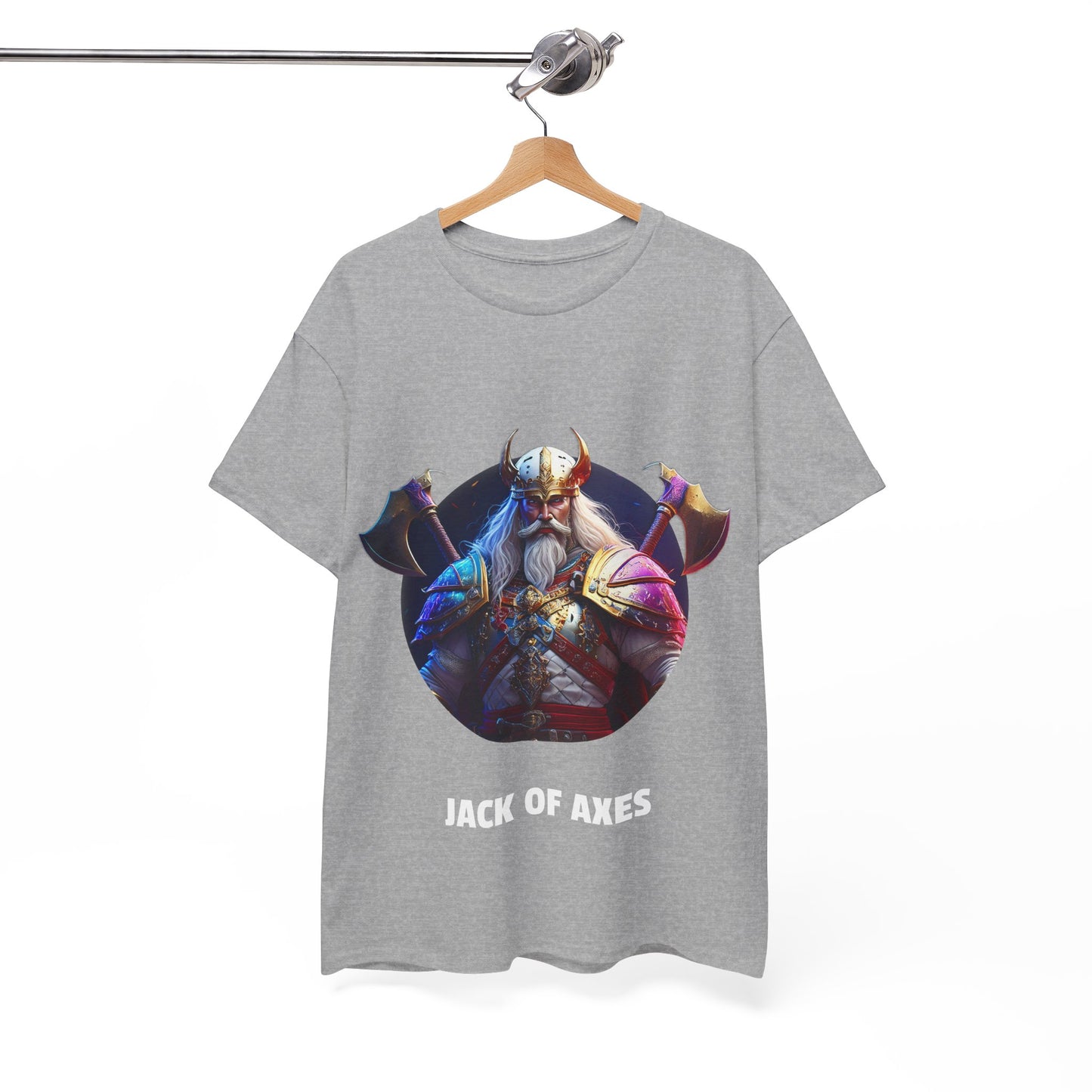 Jack Of Axes - Unisex Heavy Cotton Tee (UK)