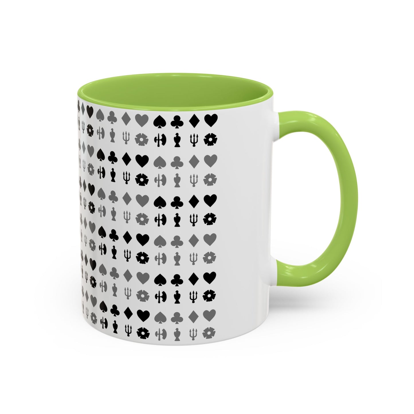 8 Suits - Accent Coffee Mug (11, 15oz) (EU)