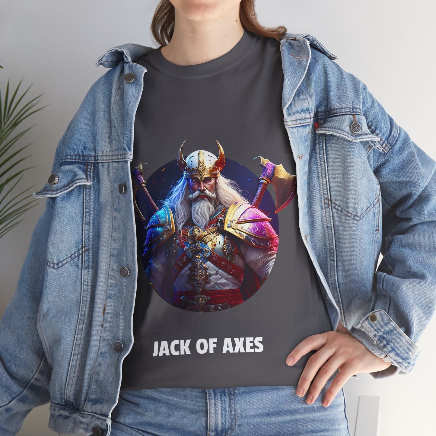 Jack Of Axes - Unisex Heavy Cotton Tee (UK)