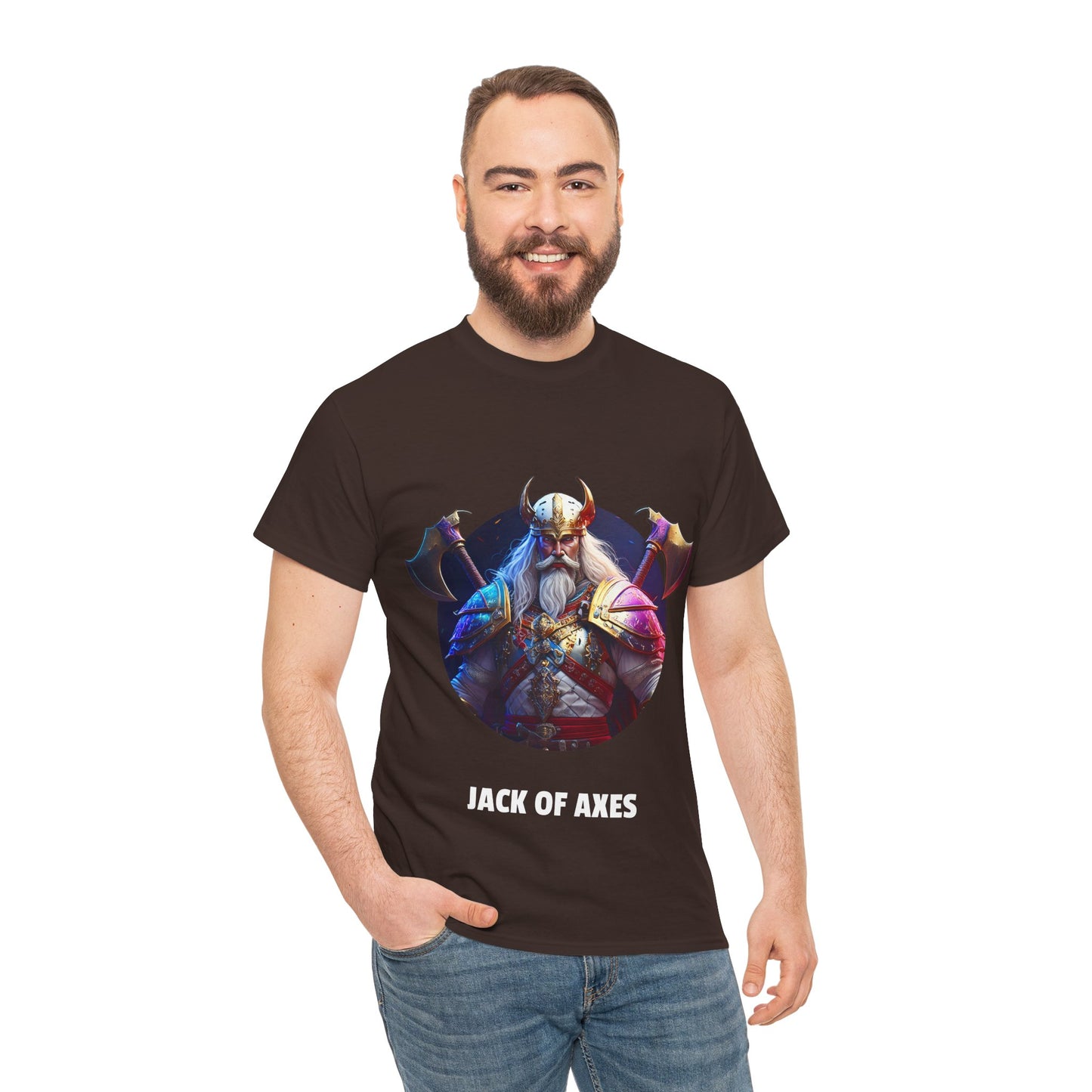 Jack Of Axes - Unisex Heavy Cotton Tee (UK)