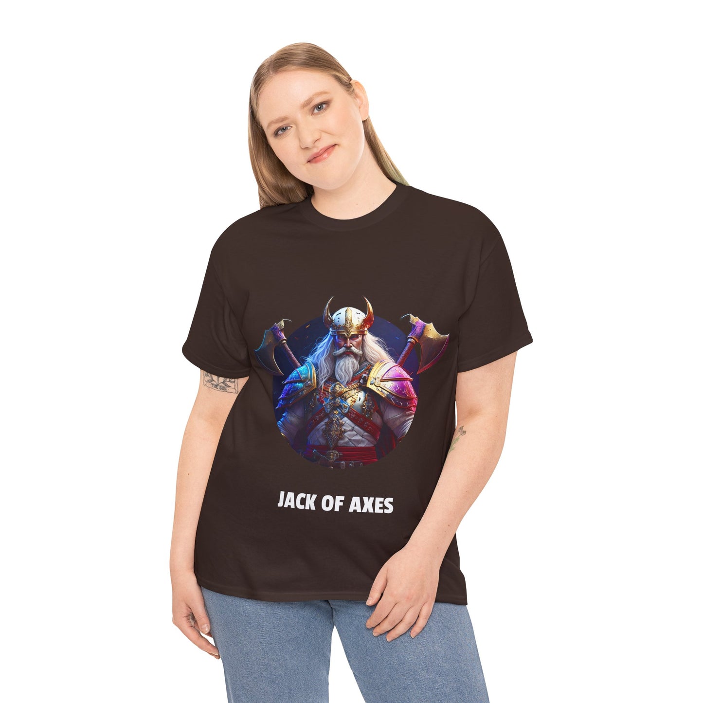 Jack Of Axes - Unisex Heavy Cotton Tee (UK)