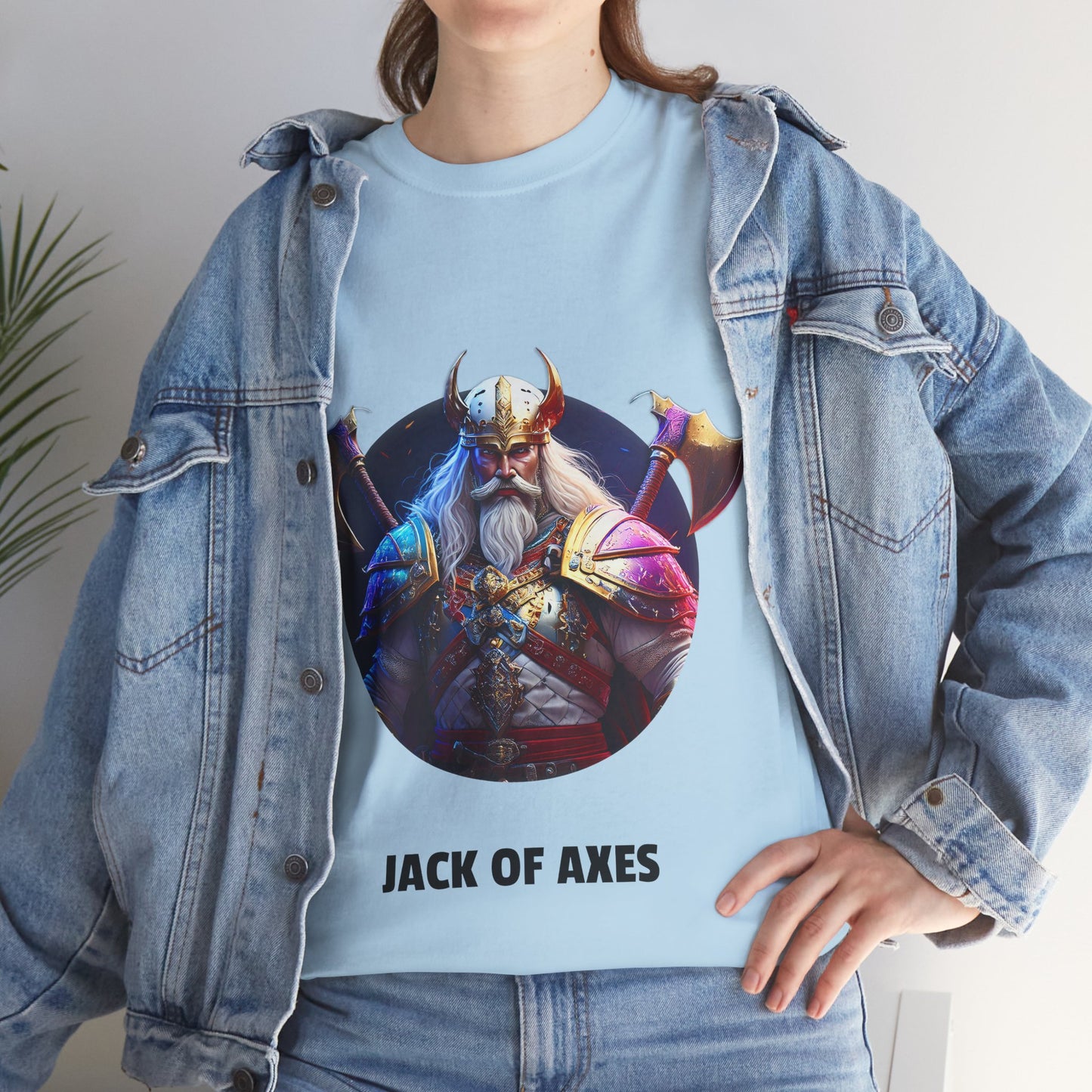 Jack Of Axes - Unisex Heavy Cotton Tee (UK)
