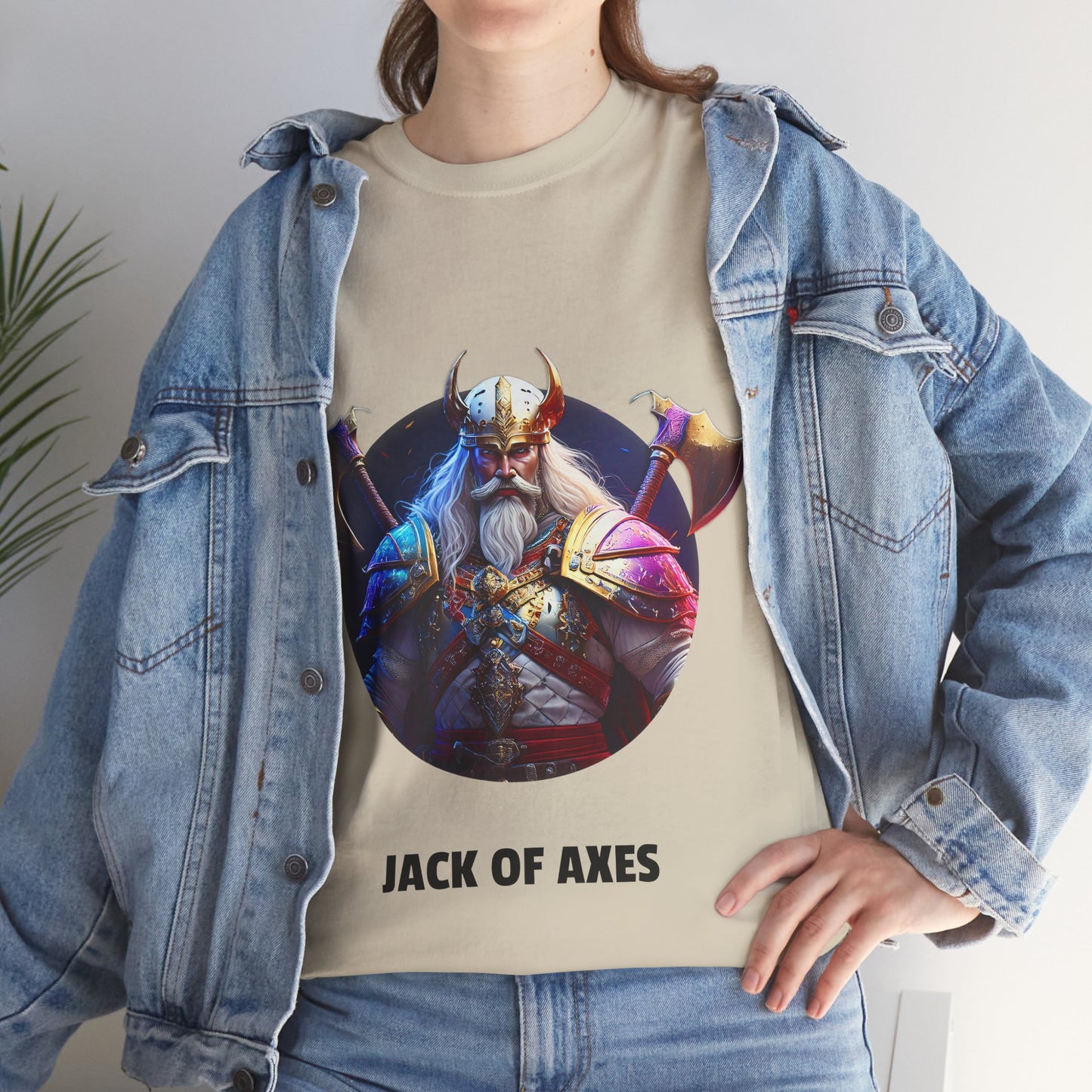 Jack Of Axes - Unisex Heavy Cotton Tee (UK)