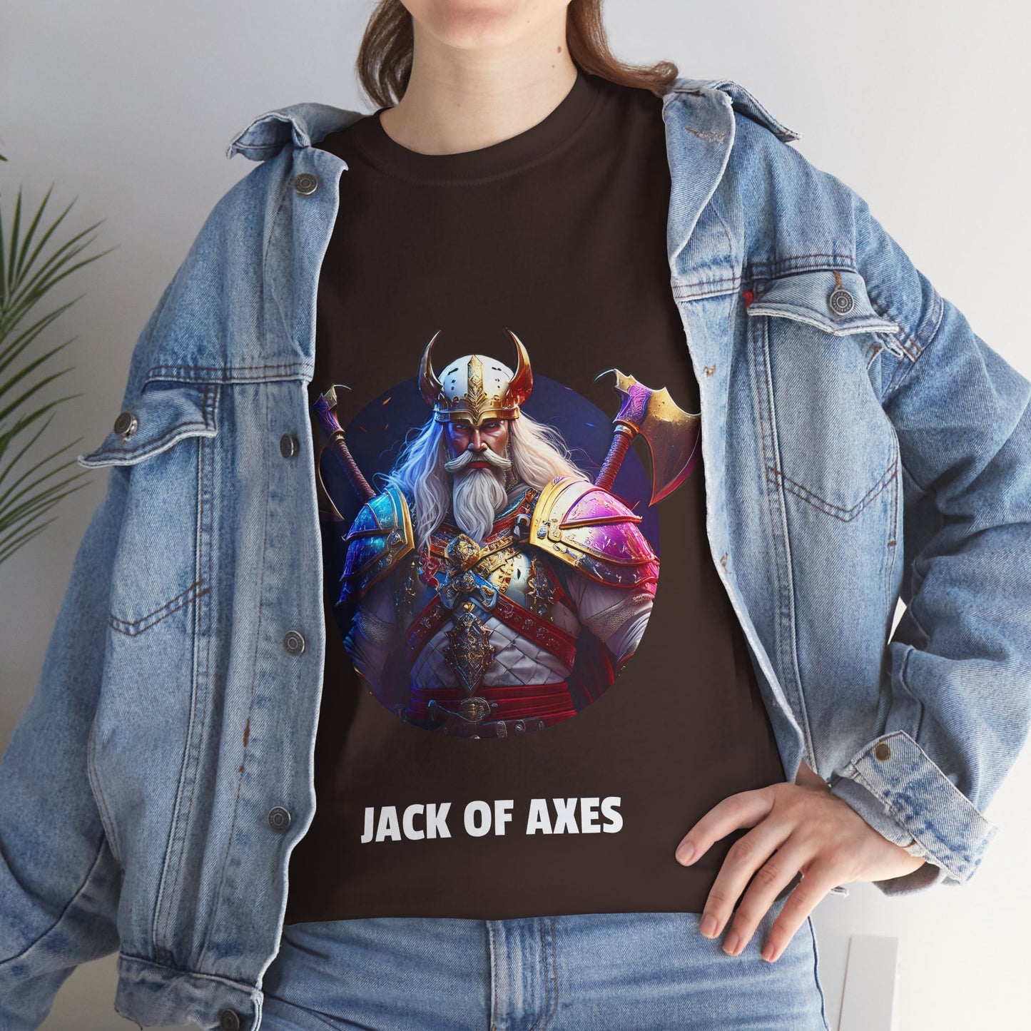Jack Of Axes - Unisex Heavy Cotton Tee (UK)