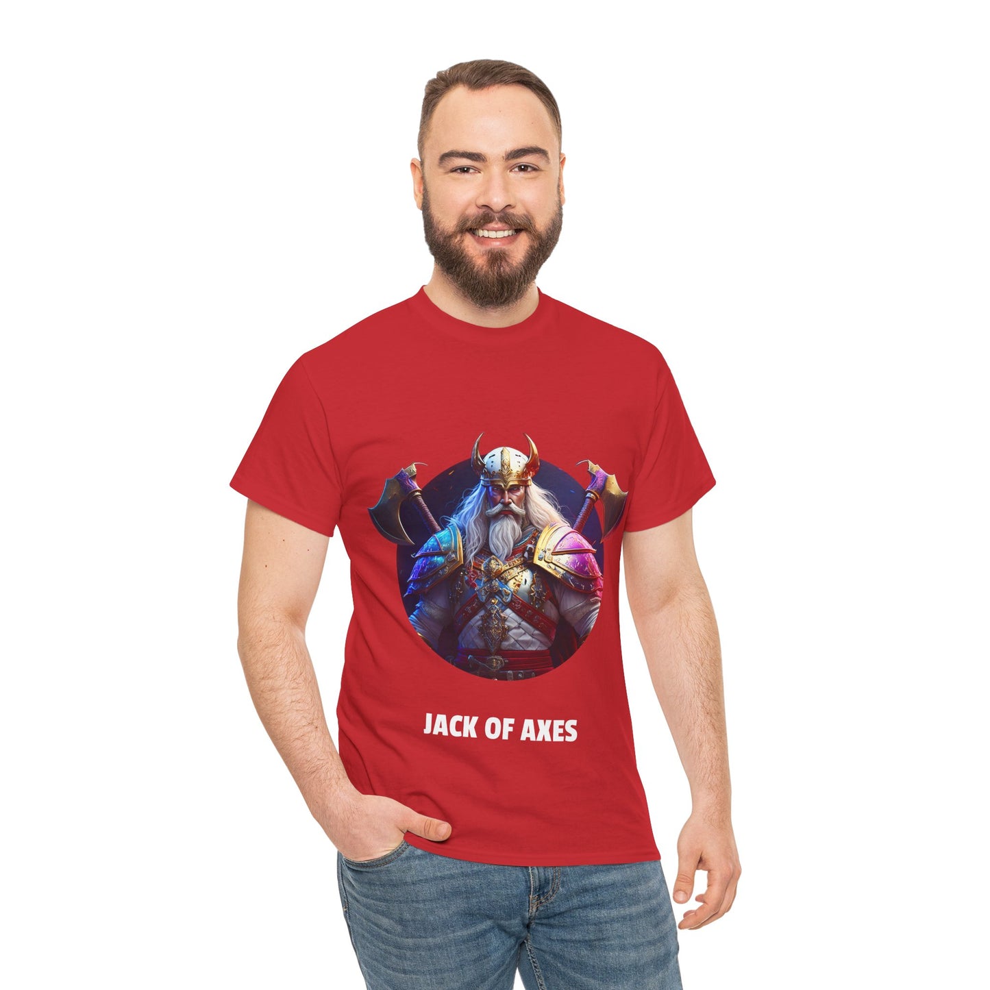 Jack Of Axes - Unisex Heavy Cotton Tee (UK)