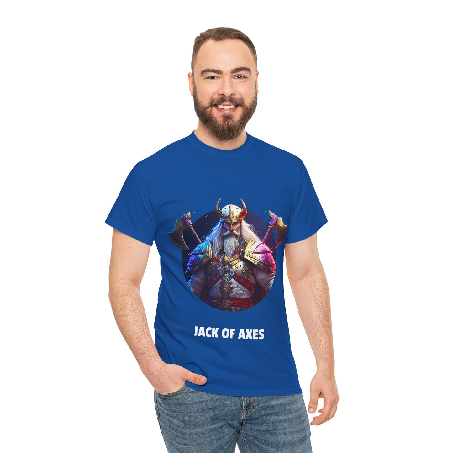 Jack Of Axes - Unisex Heavy Cotton Tee (UK)