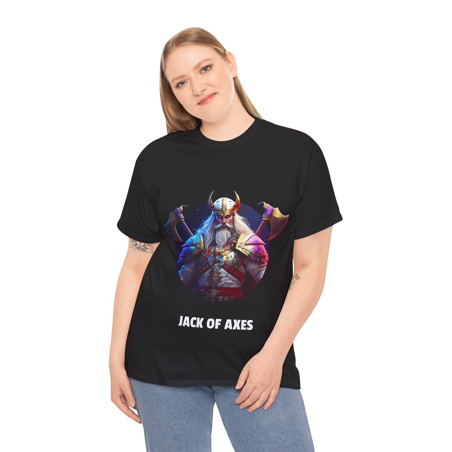 Jack Of Axes - Unisex Heavy Cotton Tee (UK)