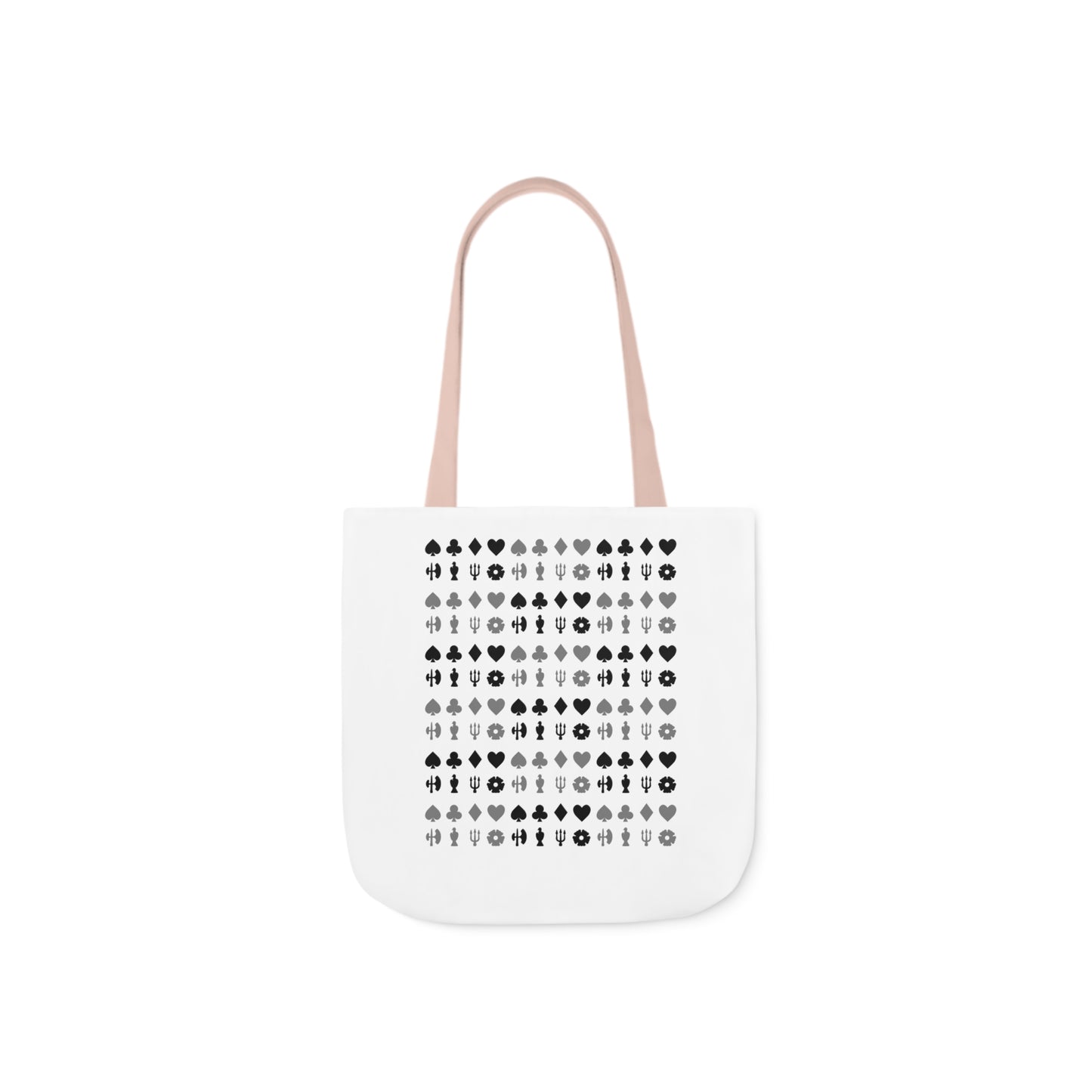 8 Suits - Canvas Tote Bag, 5-Color Straps (US)