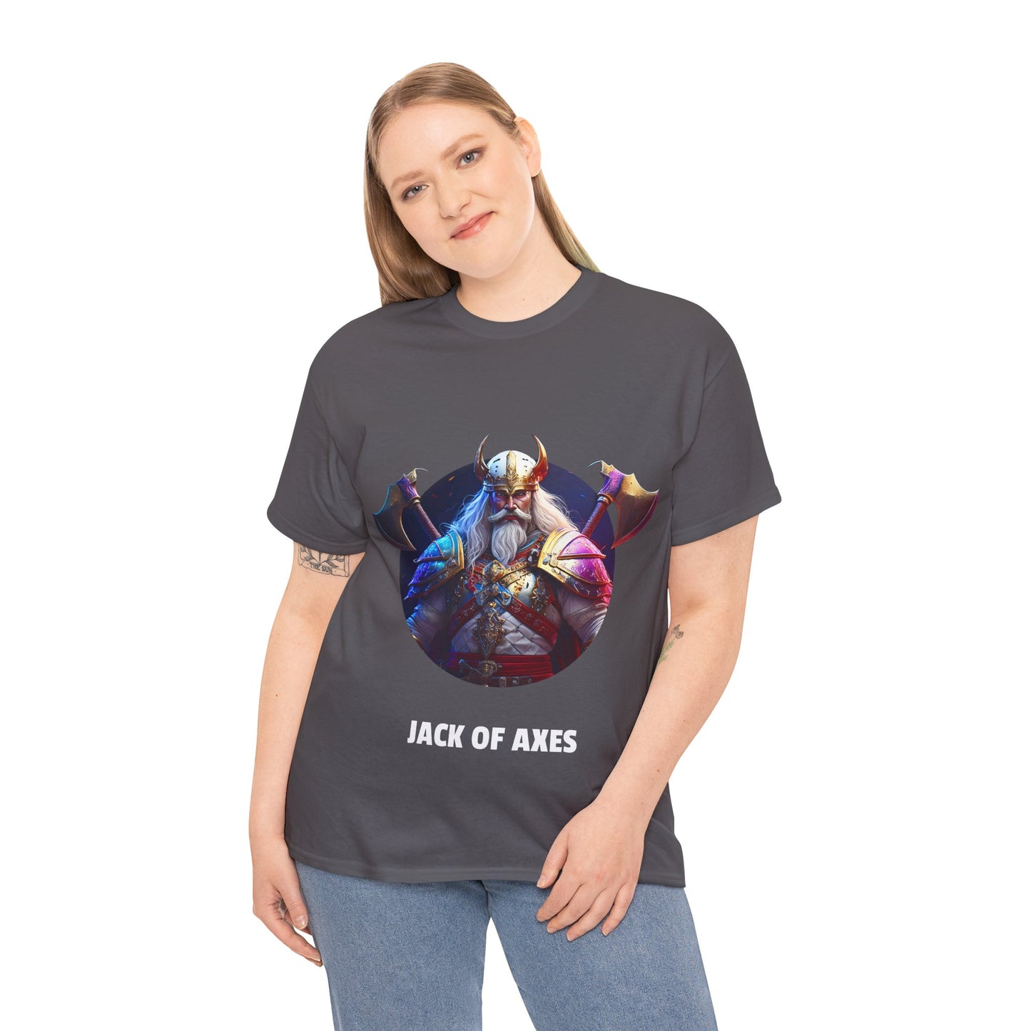 Jack Of Axes - Unisex Heavy Cotton Tee (UK)