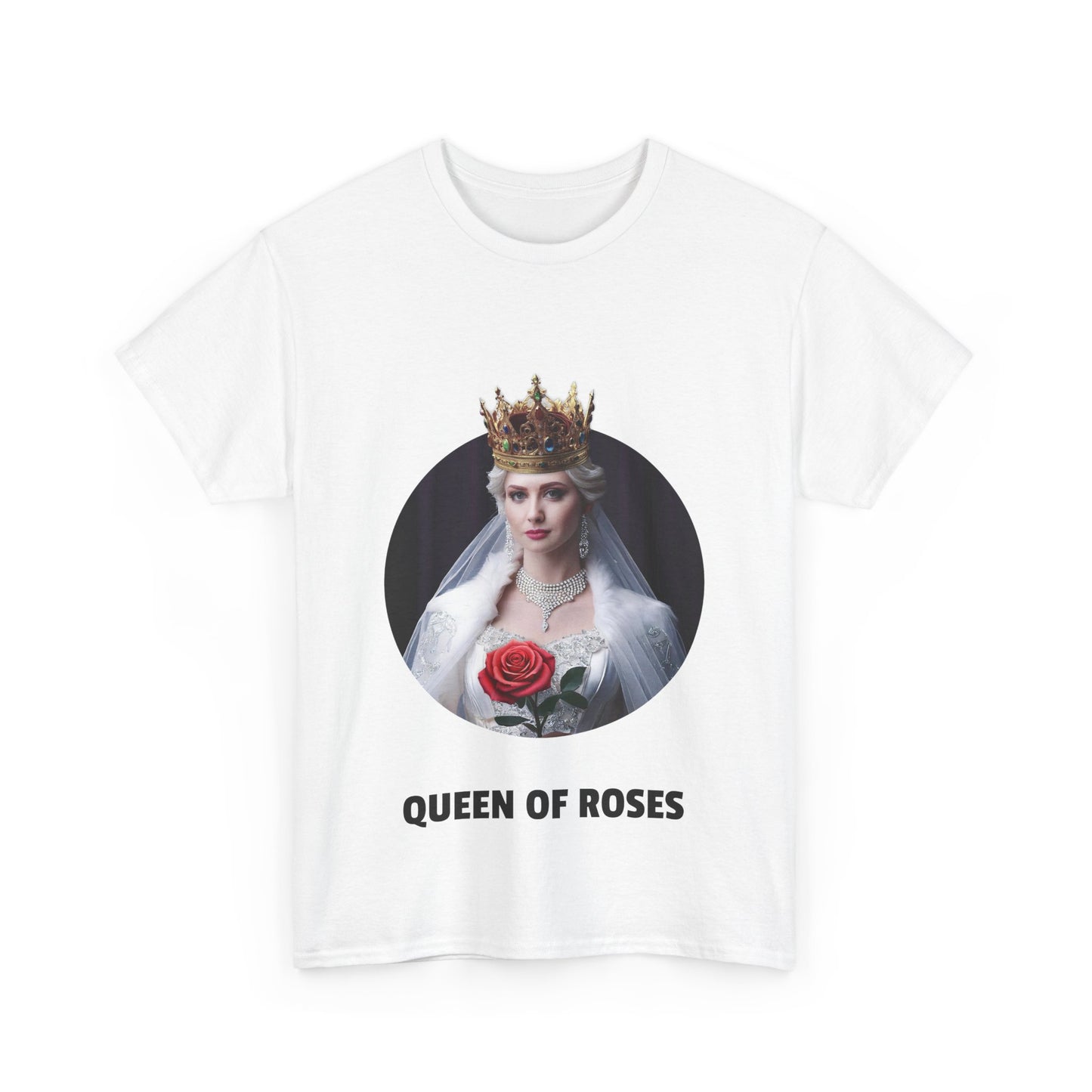 Queen Of Roses - Unisex Heavy Cotton Tee (EU)