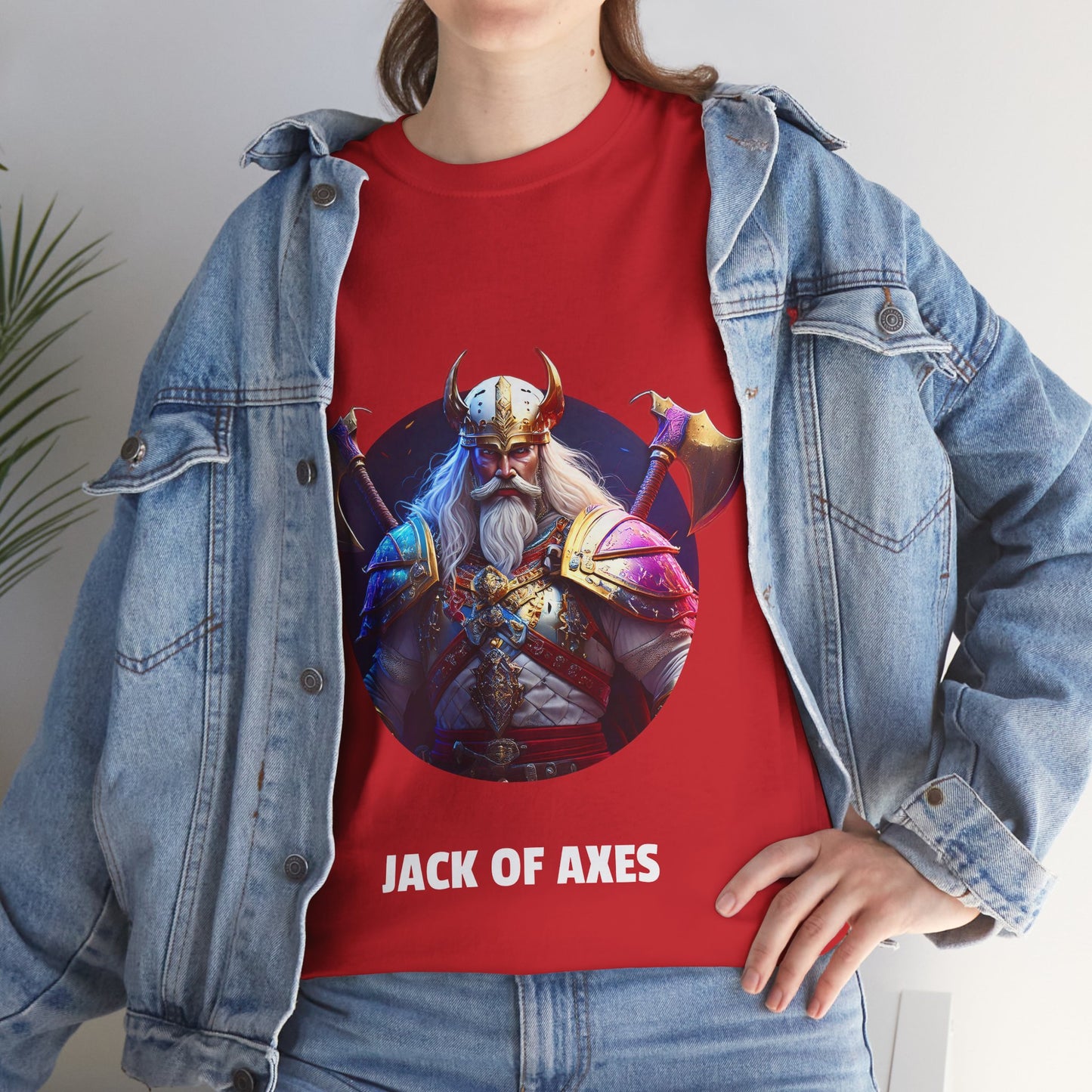 Jack Of Axes - Unisex Heavy Cotton Tee (UK)