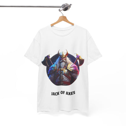 Jack Of Axes - Unisex-T-Shirt aus schwerer Baumwolle (UK)