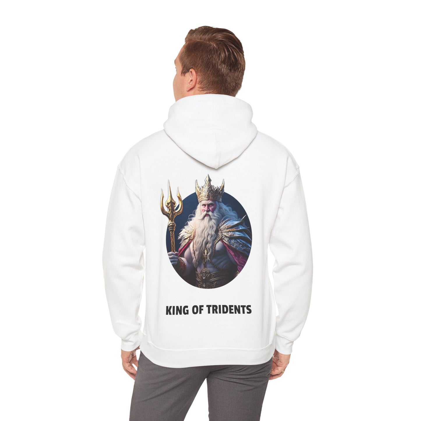 King Of Tridents - Unisex Heavy Blend™ Hooded Sweatshirt (UK)