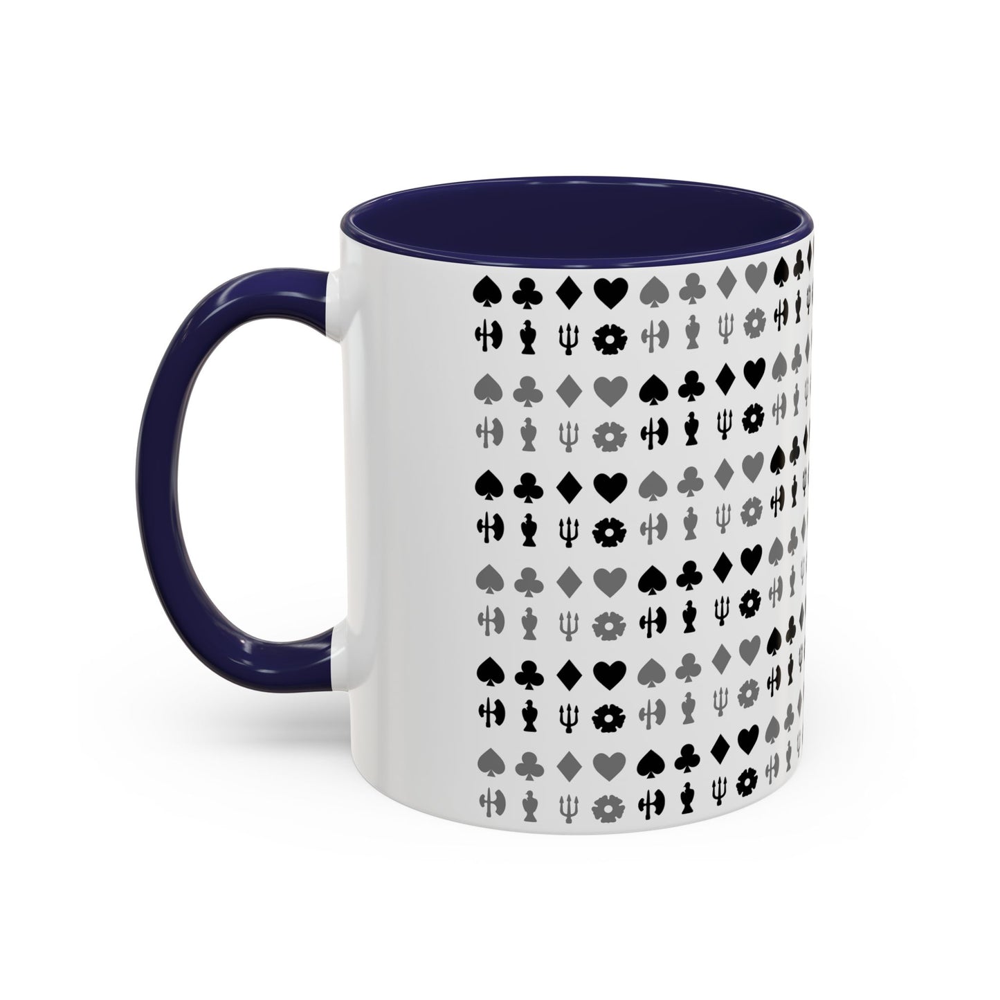 8 Suits - Accent Coffee Mug (11, 15oz) (EU)