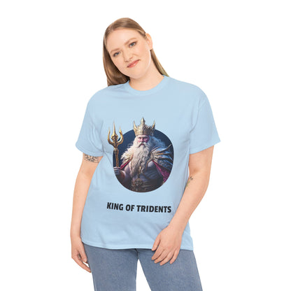 King Of Tridents - Unisex Heavy Cotton Tee (UK)