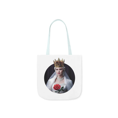 Queen Of Roses - Canvas Tote Bag, 5-Color Straps (UK)