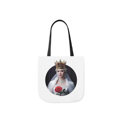 Queen Of Roses - Canvas Tote Bag, 5-Color Straps (UK)