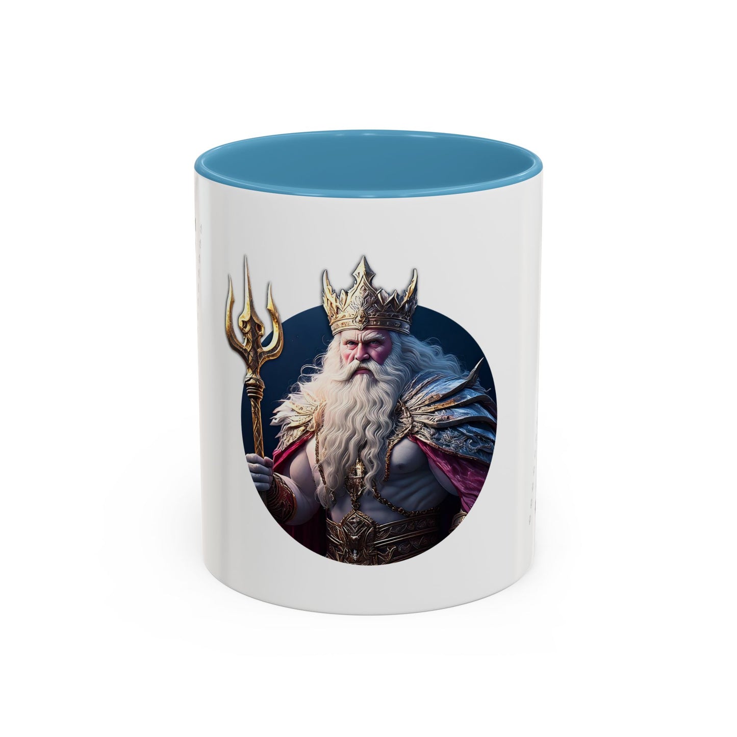 King Of Tridents - Accent Coffee Mug (11, 15oz) (UK)