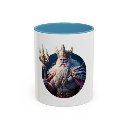 King Of Tridents - Akzent-Kaffeetasse (11, 15 oz) (UK)