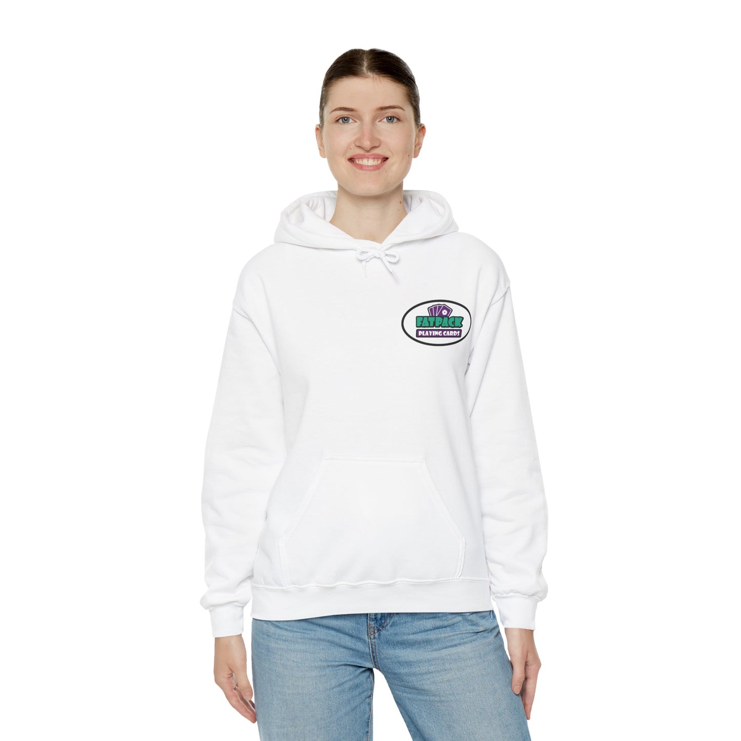 Fatpack Logo - Unisex Heavy Blend™ Hooded Sweatshirt (UK)