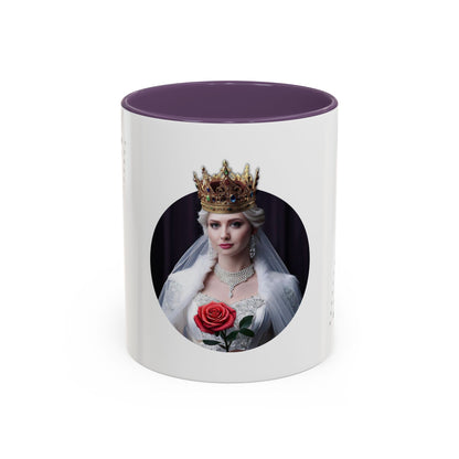 Queen Of Roses - Akzent-Kaffeetasse (11, 15 oz) (UK)