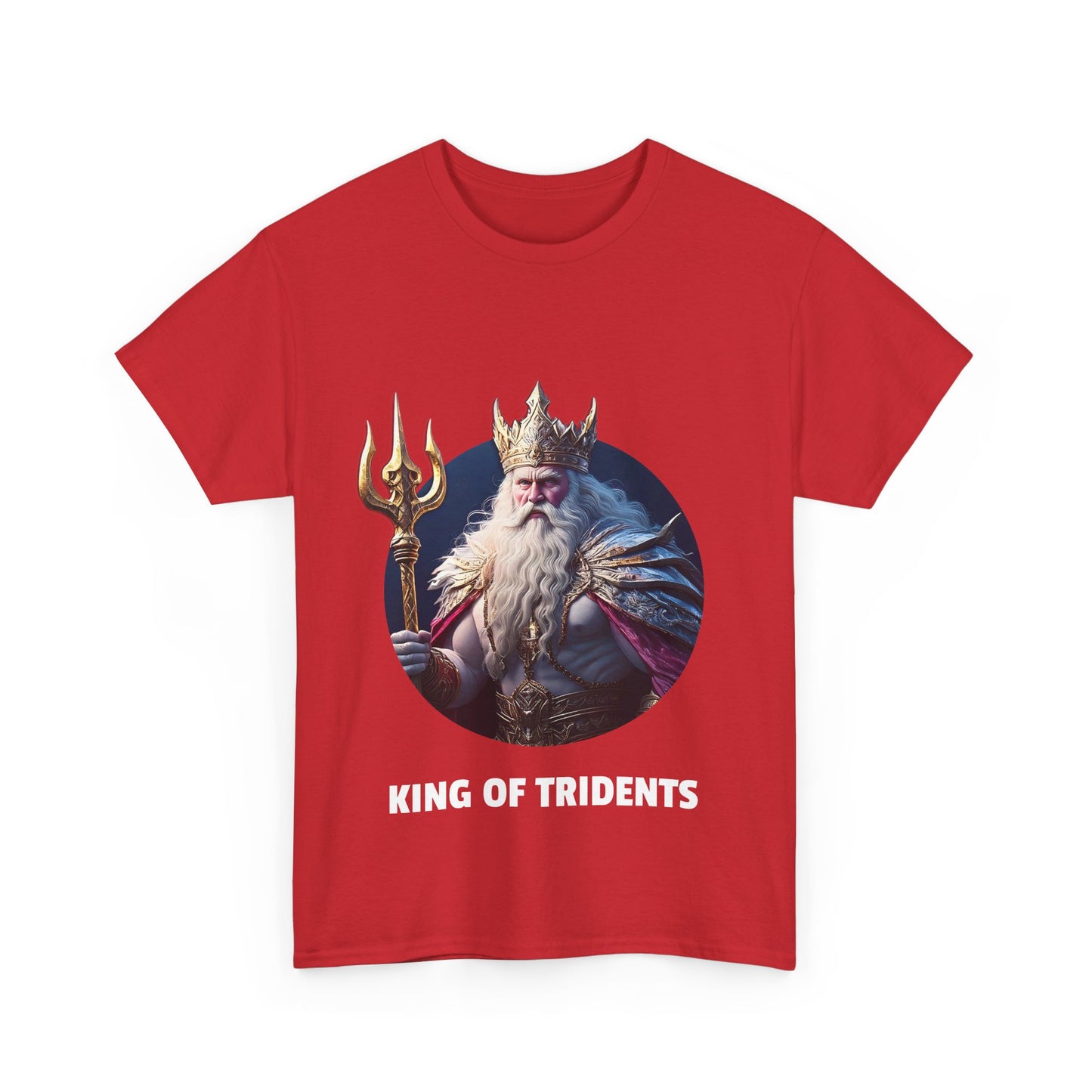 King Of Tridents - Unisex Heavy Cotton Tee (US)