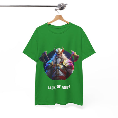 Jack Of Axes - Unisex-T-Shirt aus schwerer Baumwolle (UK)