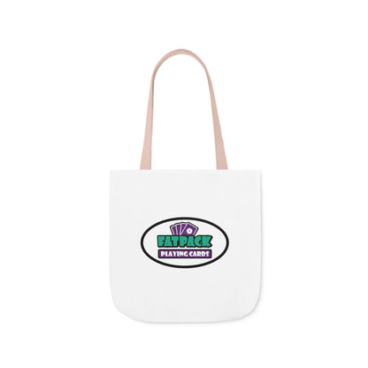 Fatpack Logo - Canvas Tote Bag, 5-Color Straps (UK)