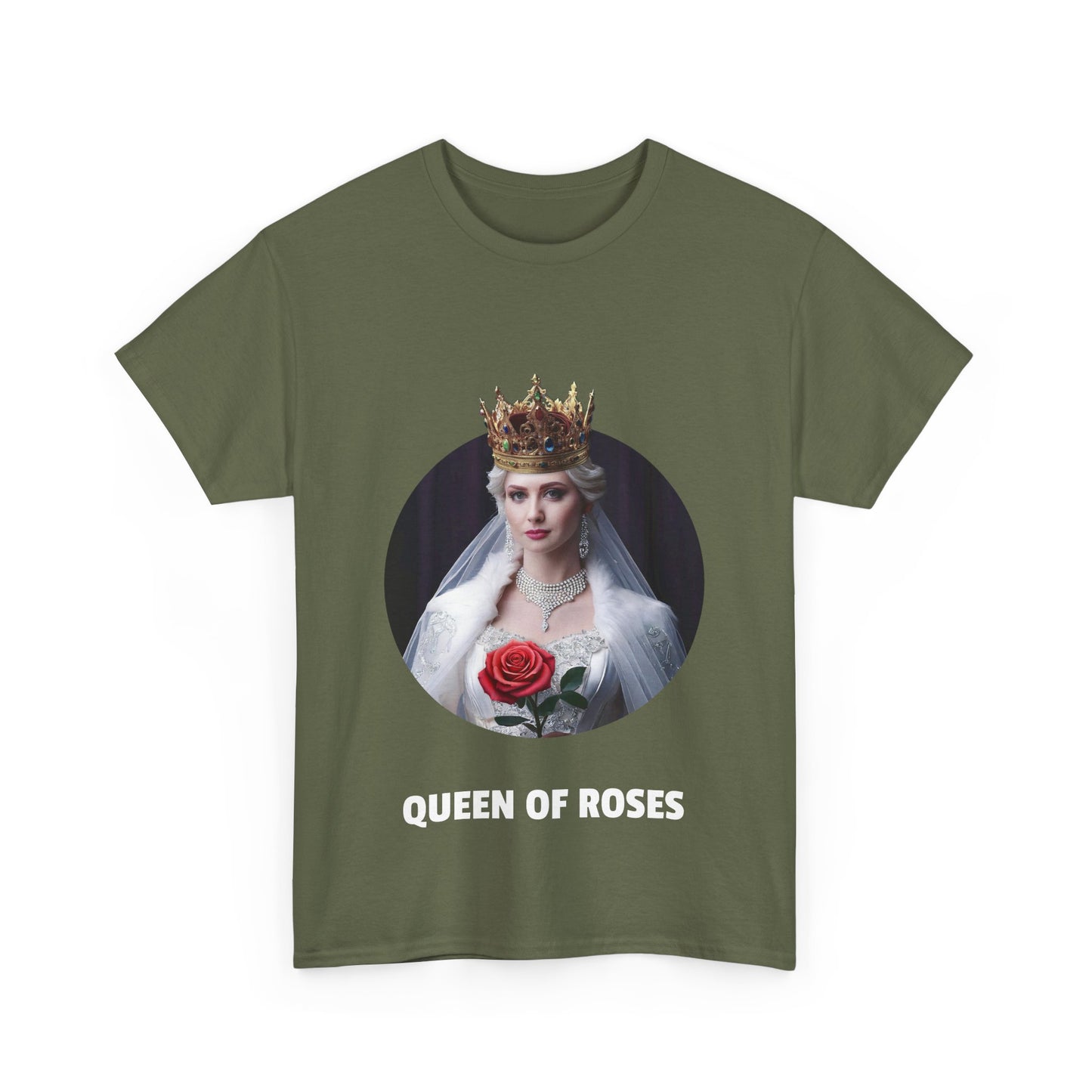 Queen Of Roses - Unisex Heavy Cotton Tee (EU)