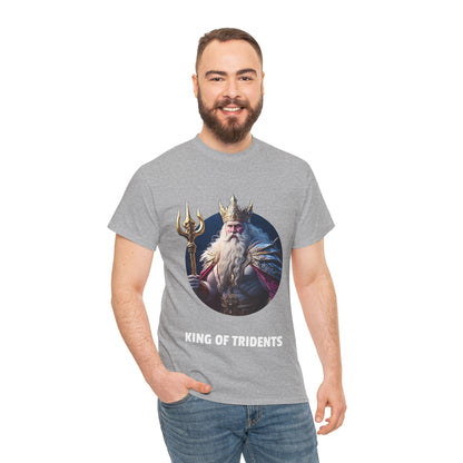 King Of Tridents - Unisex Heavy Cotton Tee (UK)