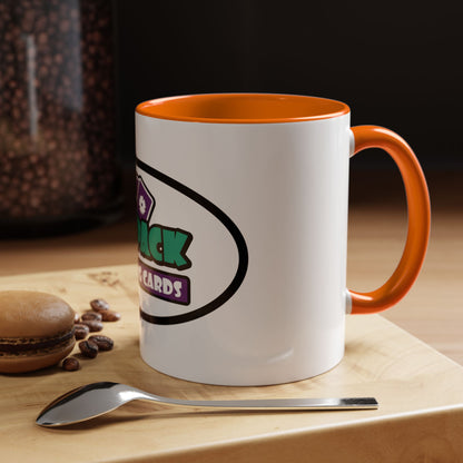 Fatpack-Logo – Akzent-Kaffeetasse (11, 15 oz) (UK)