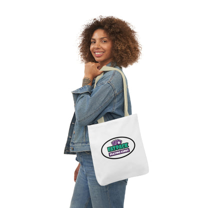 Fatpack Logo - Canvas Tote Bag, 5-Color Straps (UK)