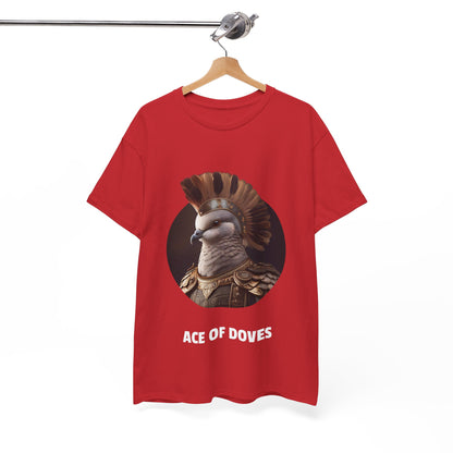 Ace of Doves - Unisex-T-Shirt aus schwerer Baumwolle (UK)