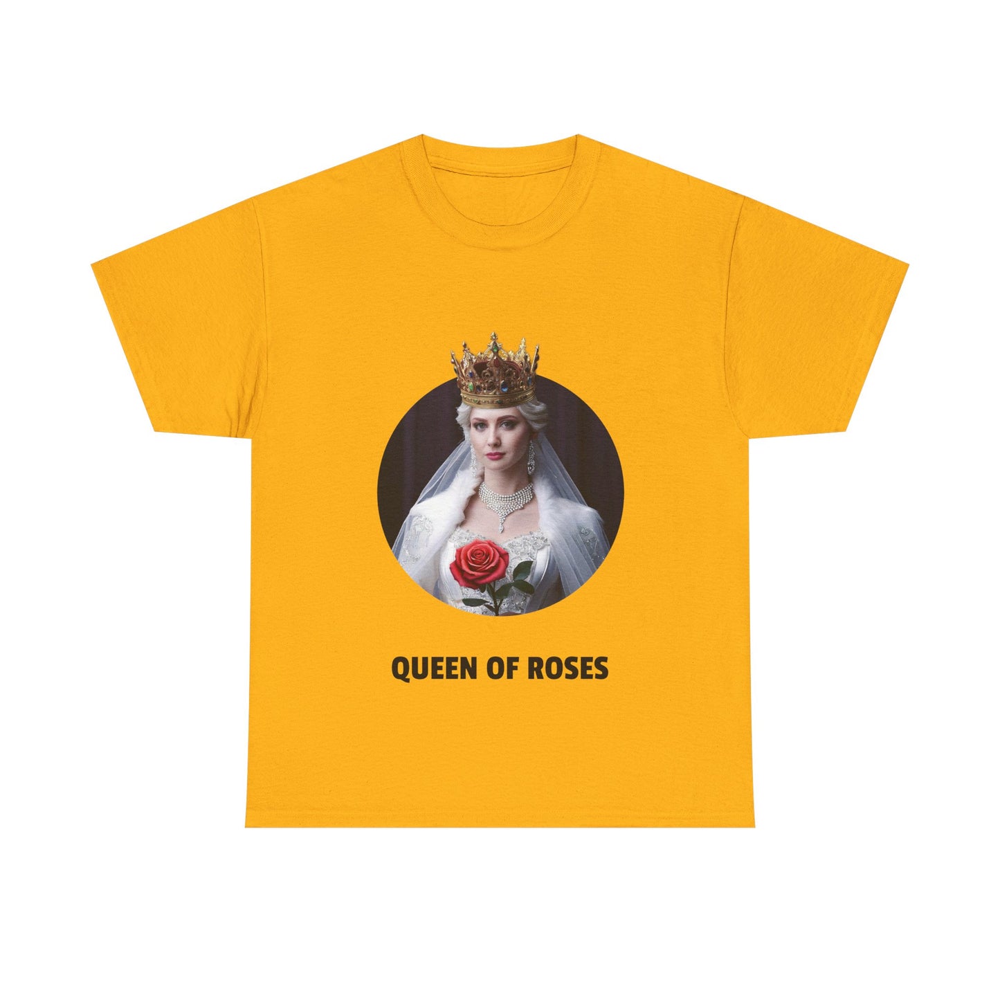 Queen Of Roses - Unisex Heavy Cotton Tee (EU)