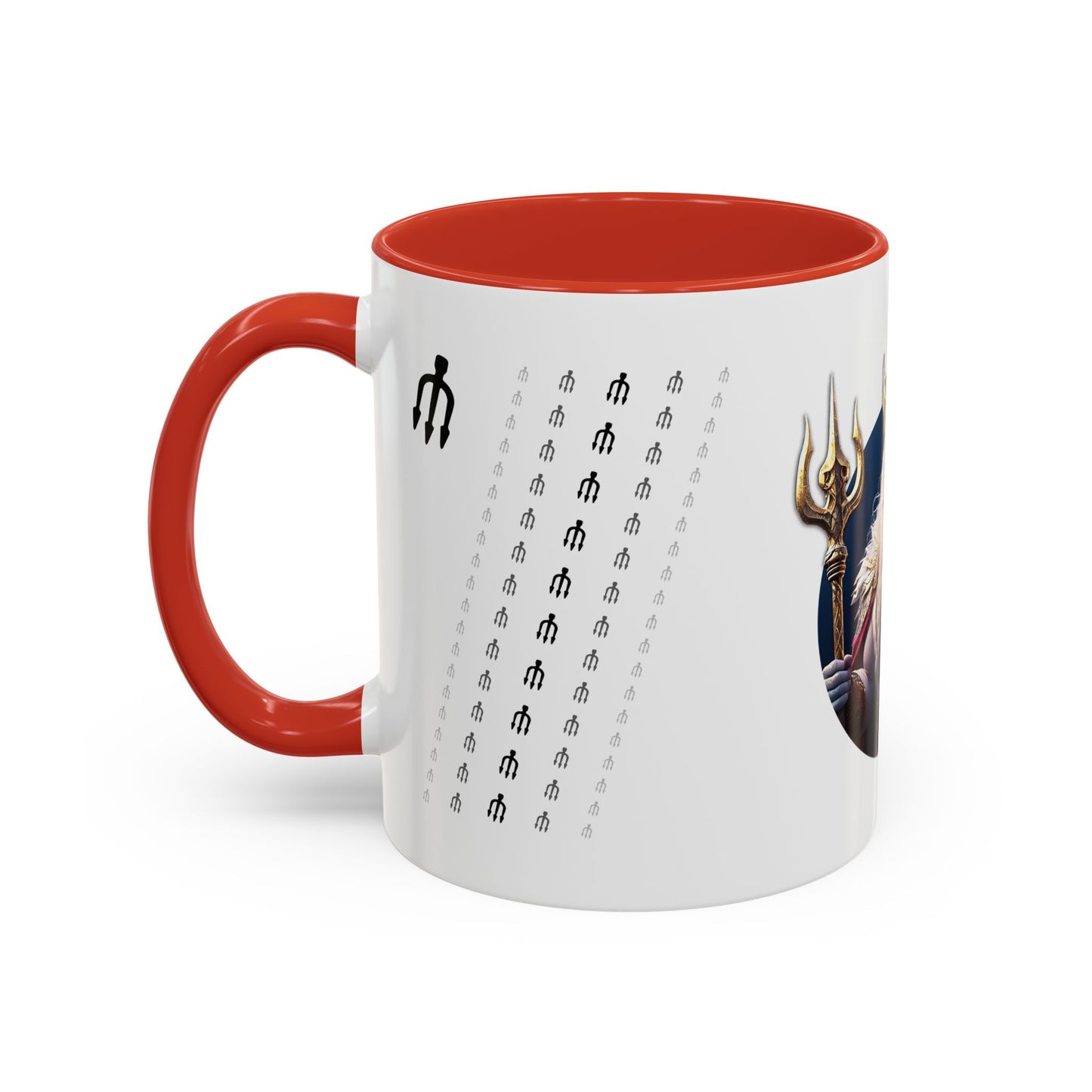 King Of Tridents - Accent Coffee Mug (11, 15oz) (UK)