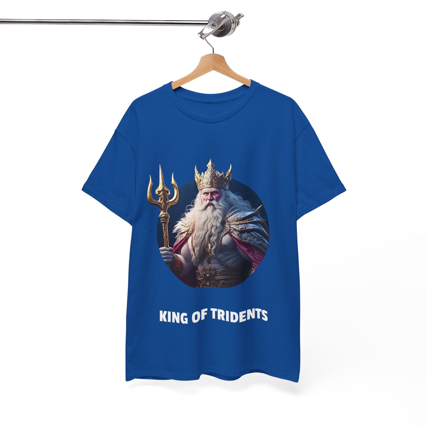 King Of Tridents - Unisex Heavy Cotton Tee (UK)