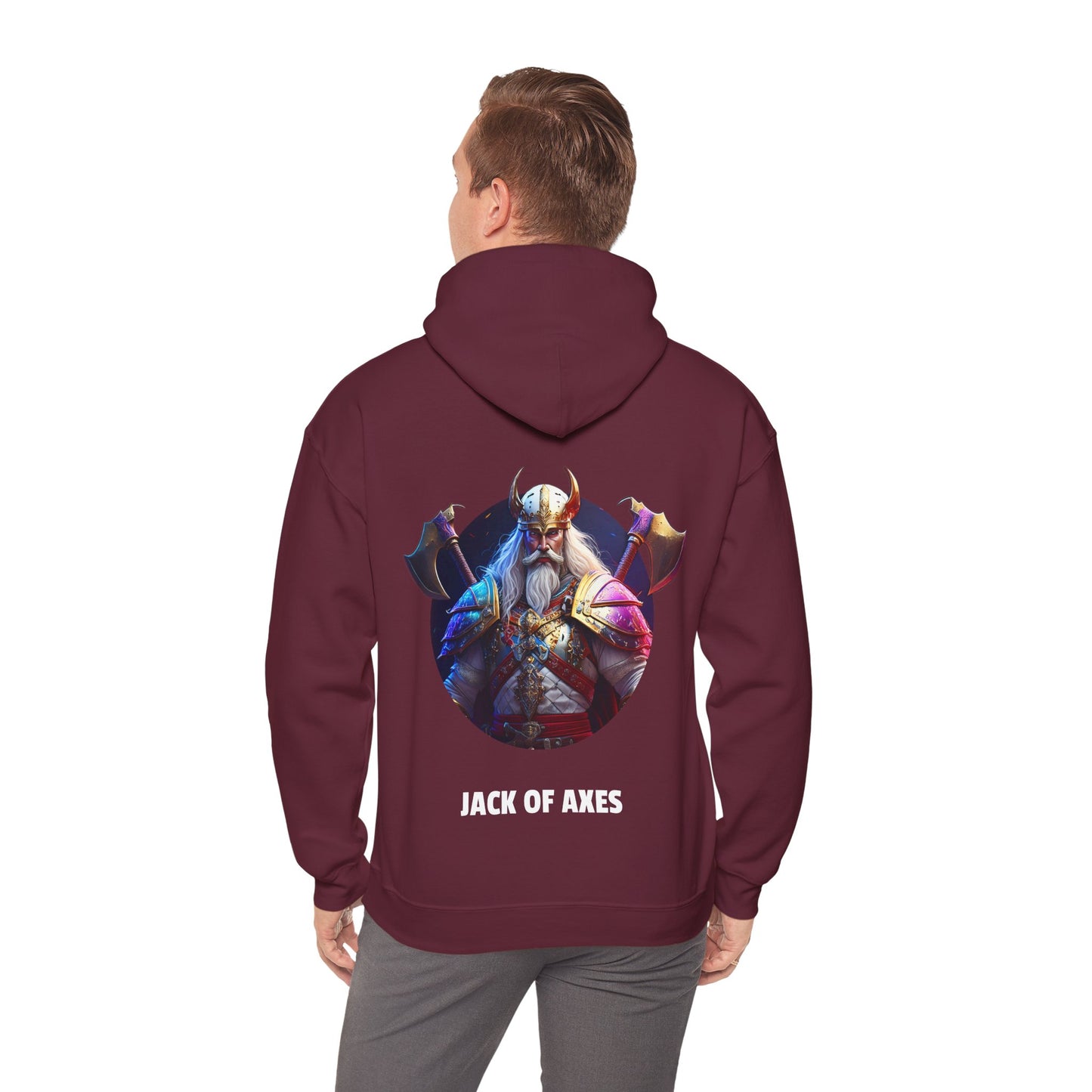 Jack Of Axes - Unisex Heavy Blend™ Hooded Sweatshirt (UK)