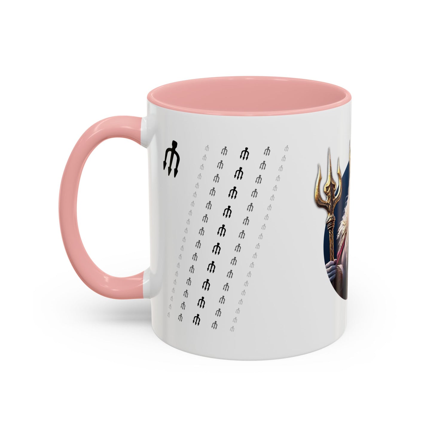 King Of Tridents - Akzent-Kaffeetasse (11, 15 oz) (UK)