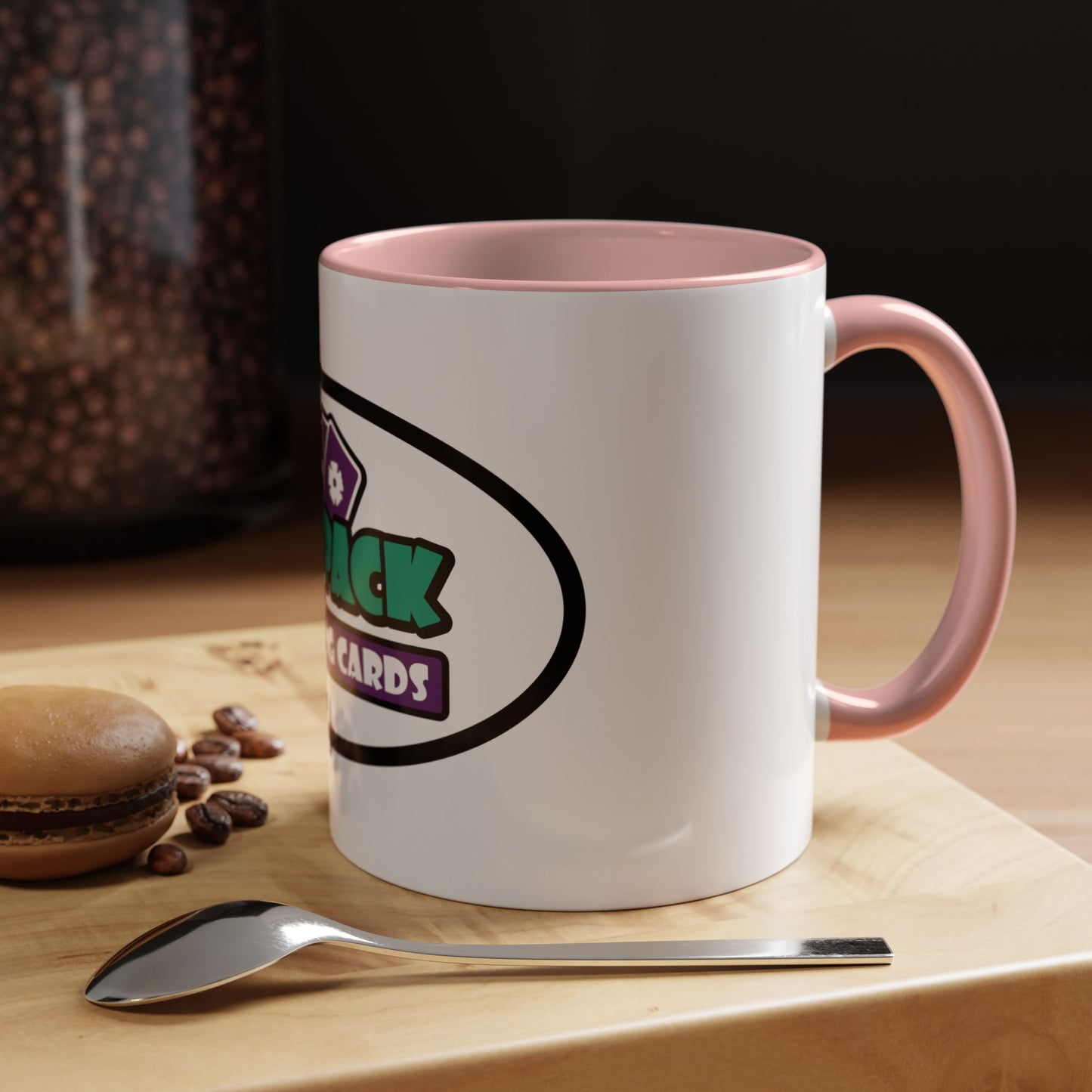 Fatpack-Logo – Akzent-Kaffeetasse (11, 15 oz) (UK)