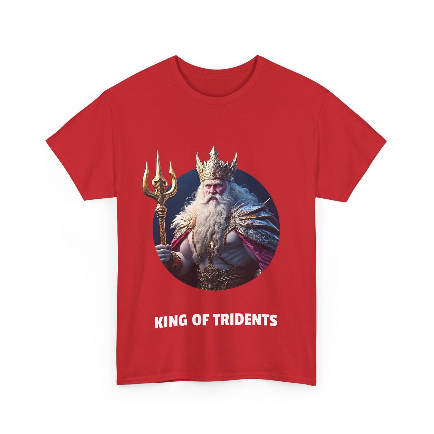 King Of Tridents - Unisex Heavy Cotton Tee (EU)