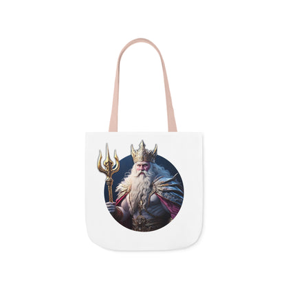 King Of Tridents - Canvas Tote Bag, 5-Color Straps (UK)