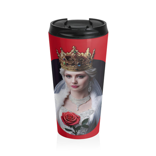 Queen Of Roses - Stainless Steel Travel Mug (US)